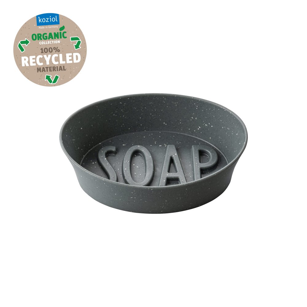 SOAP Seifenschale RECYCLED NATURE GREY
