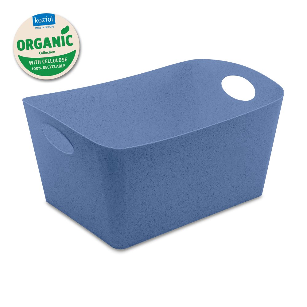 BOXXX L ORGANIC Storage bin 15l organic blue