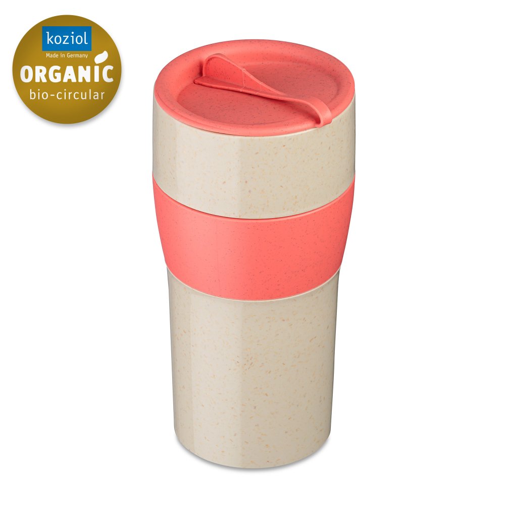 AROMA TO GO XL Insulated Cup with lid 700ml nature desert sand/nature coral