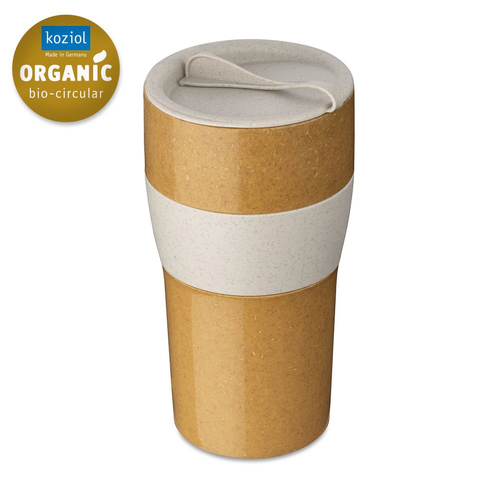 AROMA TO GO XL Insulated Cup with lid 700ml nature desert sand