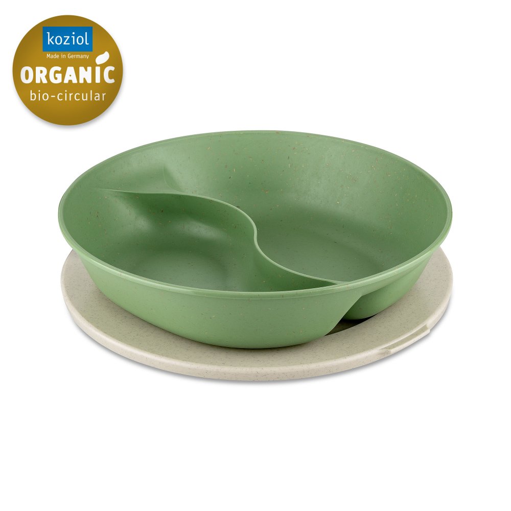 CONNECT SEPAREE Divider plate with lid 1,5l nature leaf green