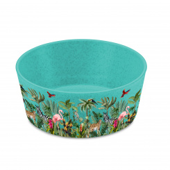 CONNECT BOWL JUNGLE Bowl 400ml organic turquoise