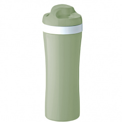 OASE Water Bottle 425ml eucalyptus green-cotton white