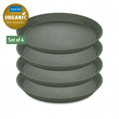 CONNECT PLATE small plate 205mm Set of 4 nature ash grey